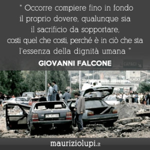 GIOVANNI FALCONE: CONTRO LA MAFIA